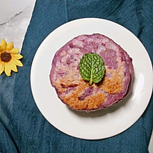 紫薯燕麦牛奶饼