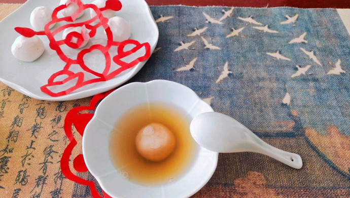 红楼梦里的美食～普洱茶汤圆（生）