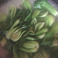 香菇油菜的做法图解3