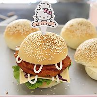 大块鸡扒的美味汉堡的做法图解14