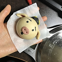 二师兄猪八戒卡通紫薯包的做法图解15