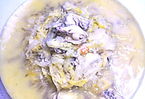 海蛎子炖酸菜的做法