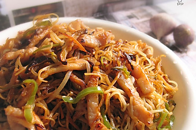 肉丝炒面