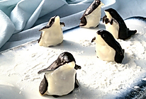 双色豆沙企鹅甜蒸饺的做法