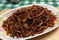 干煸杏鲍菇的做法