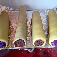 紫薯一口酥/豆沙酥的做法图解5