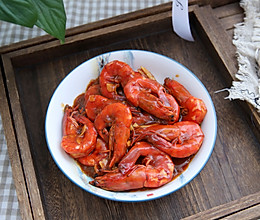 #放假请来我的家乡吃#茄汁黑虎虾的做法
