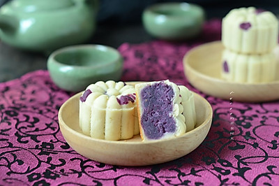 桃山紫薯月饼
