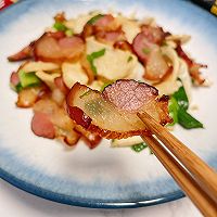 #味达美·名厨汁味正当夏#豆腐干炒腊肉的做法图解9