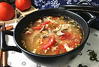 番茄鸡蛋猪肝汤的做法