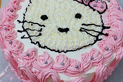 Kitty生日蛋糕