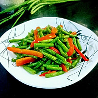 速炒青豆角的做法图解4