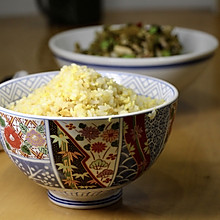 黄金炒饭（低油粒粒分明）