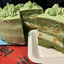 芒果抹茶蛋糕