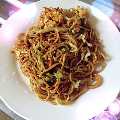 简单美味炒面～