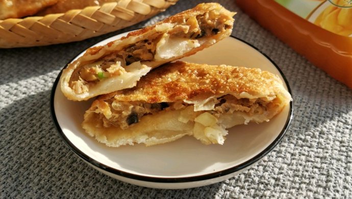 猪肉蘑菇馅饼