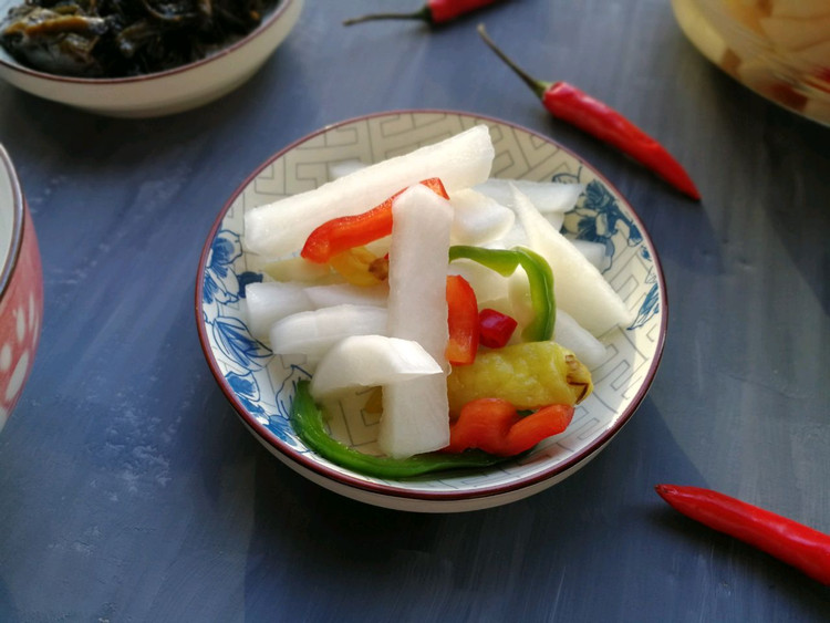 泡菜萝卜（家常小咸菜系列三）的做法