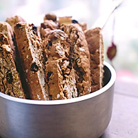 燕麦坚果肉桂意式脆饼～健康零食的做法图解9