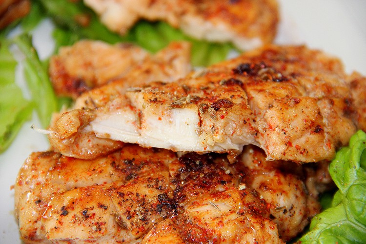 不放一滴油煎超级嫩的孜然鸡胸肉❗️减脂瘦身的做法