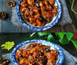 百吃不厌的家常快手菜，香菇炖鸡的做法