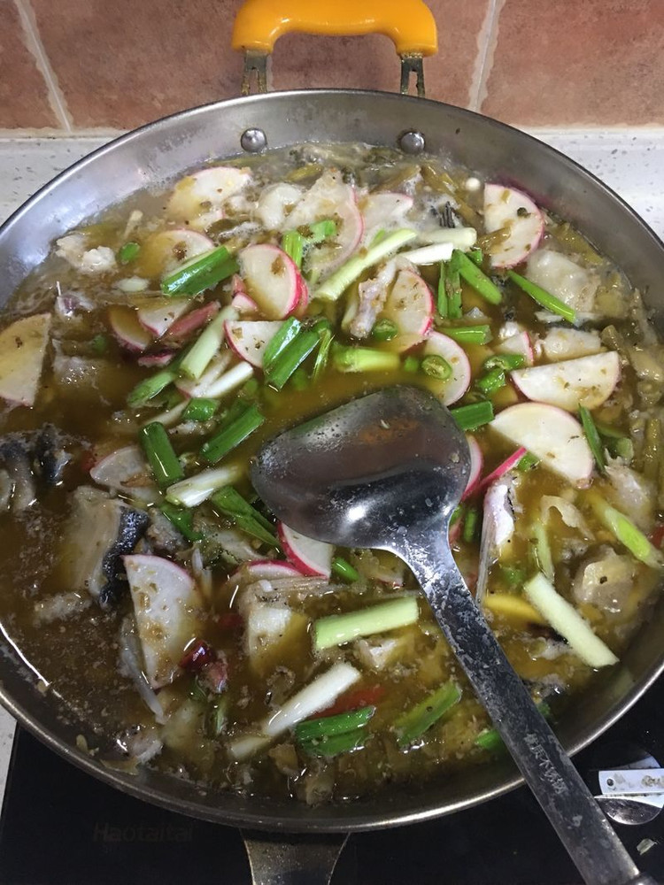 剁椒酸菜鱼的做法