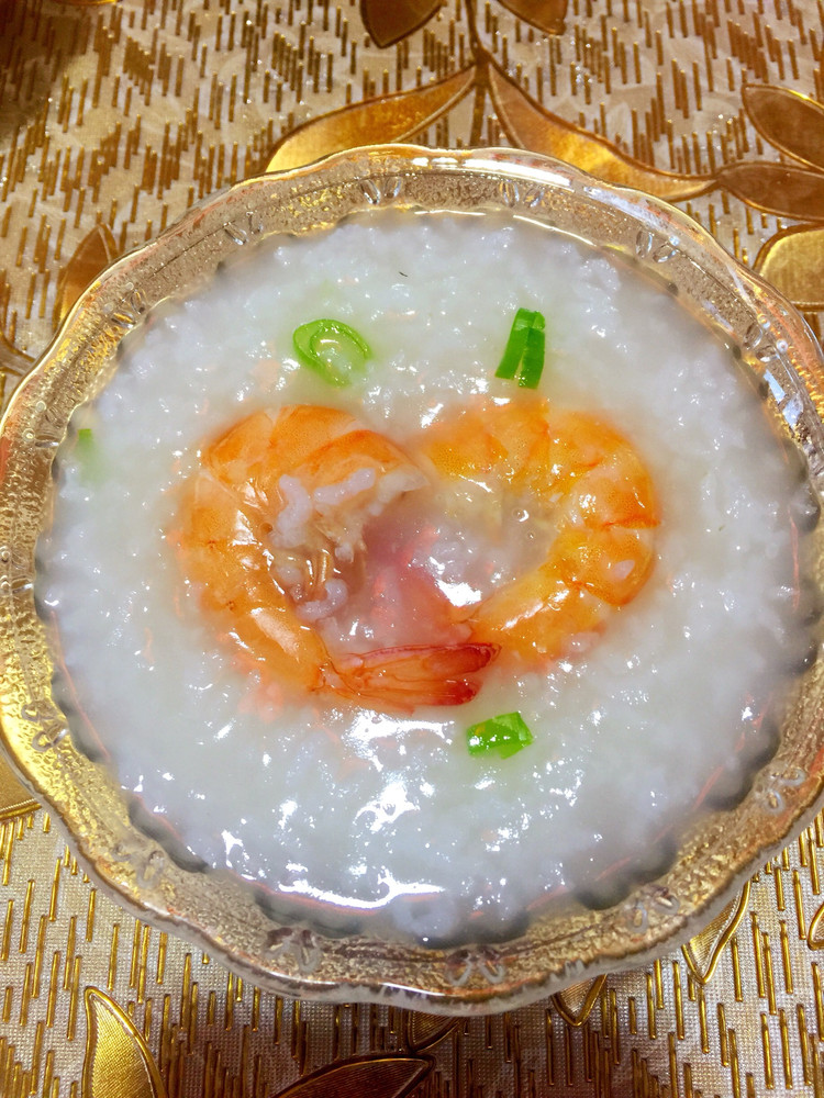虾皮粥的做法