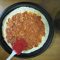 青椒培根芝士pizza的做法图解4