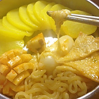 韩式芝士年糕火锅（部队锅、泡菜锅）的做法图解7