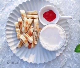 香葱酥脆条~宝宝的最爱的做法