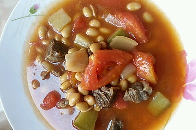 番茄豆牛腩汤