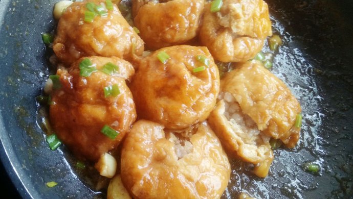 油豆腐酿肉