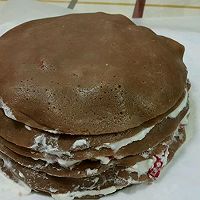巧克力千层草莓蛋糕的做法图解12