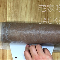 可可蛋糕卷，一次有些失败的教程，但是成品真的超好吃，口感无与的做法图解25