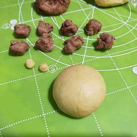 #爱好组-高筋复赛#团团圆圆的小狮子豆沙面包的做法图解7