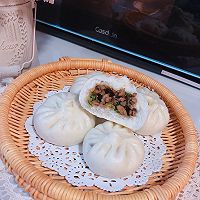 炒肉馅儿韭菜包子的做法图解13