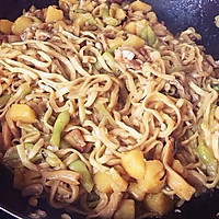 扁豆焖面(扁豆或者各种土豆等等各种蘑菇都可以)的做法图解3