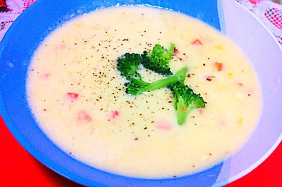 奶香玉米浓汤