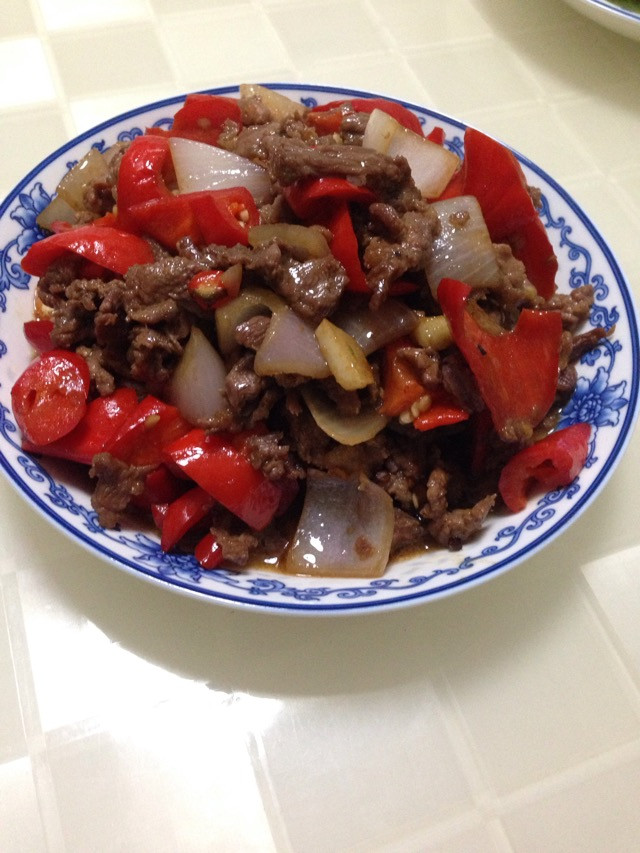 小炒牛肉的做法