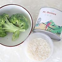 西蓝花藜麦饭团的做法图解1
