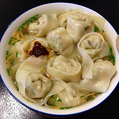 芹菜猪肉虾仁馄饨