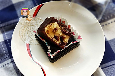 【巧克力椰蓉蔓越莓月饼】：一款好吃好做的点心月饼