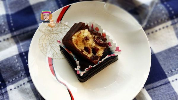 【巧克力椰蓉蔓越莓月饼】：一款好吃好做的点心月饼