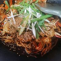 酱爆葱姜梭子蟹块的做法图解8