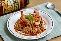 鲜虾焗饭的做法