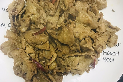 孜然肉片