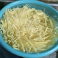 醋溜土豆丝---夏季做的开胃菜，养生菜的做法图解3
