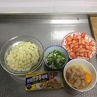 咖喱土豆鸡肉饭的做法图解1