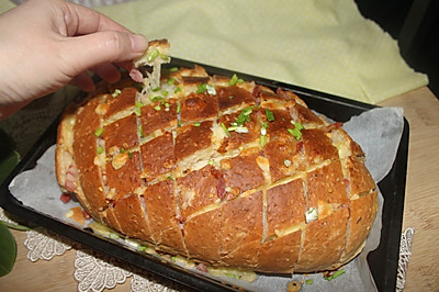 燕麦芝士大面包