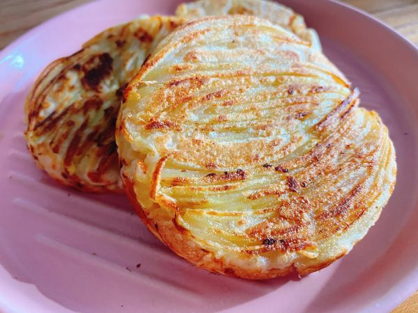 土豆丝芝士早餐饼