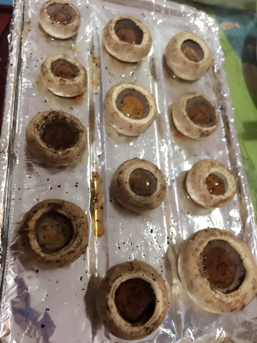 懒人厨房★玩转烤箱～椒盐口蘑